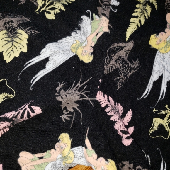 2 Tinkerbell Sleep Pants sz Small - Picture 11 of 12